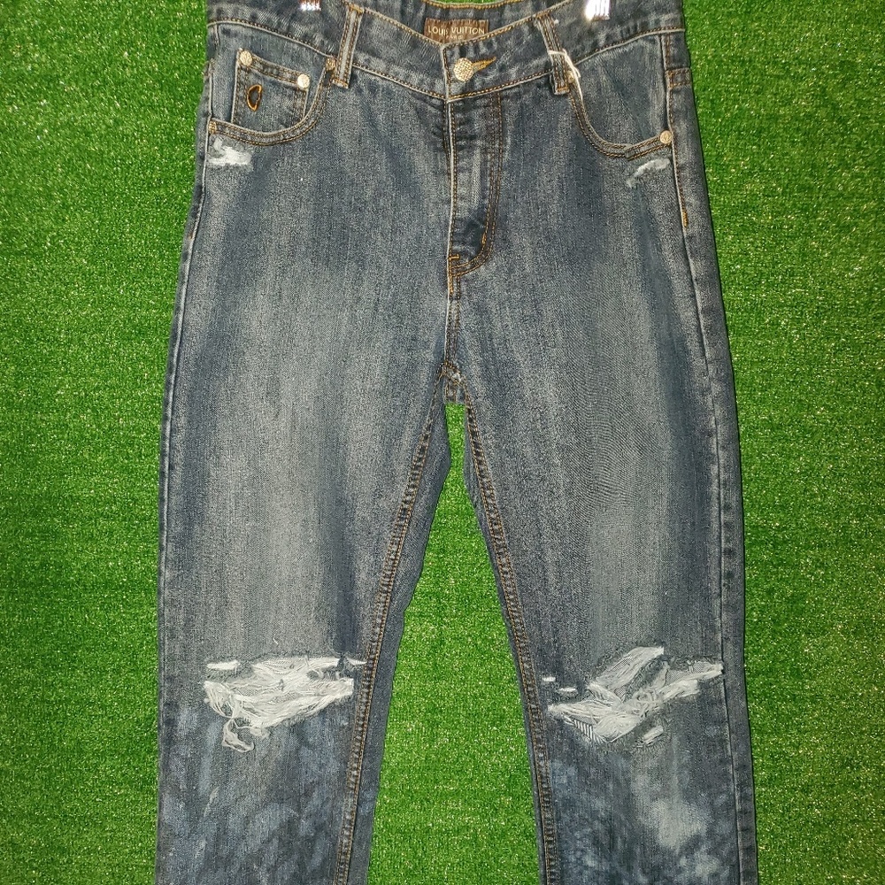 Vintage Authentic Louis Vuitton Jeans 32x32